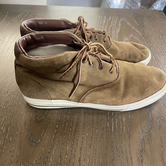 Polo Ralph Lauren Zale Chukka Boot Mens Size 12 Brown Oiled Suede Leather Casual main image 6